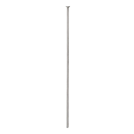 Nickel 21 Gauge 2 Inch Head Pins (Approx 50 Pieces)