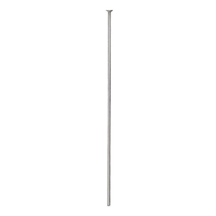Nickel 21 Gauge 2 Inch Head Pins (Approx 50 Pieces) - The Bead Chest
