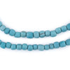 Turquoise Java Glass Beads