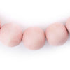 Pink Round Natural Wood Beads (20mm)