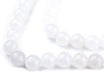 Round White Jade Beads (8mm) - The Bead Chest