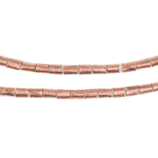 Ethiopian Copper Tube Beads (6x4mm) - The Bead Chest
