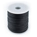 1.0mm Black Waxed Cotton Cord (300ft) - The Bead Chest