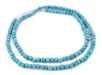 Turquoise Java Glass Beads - The Bead Chest