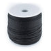 1.5mm Black Waxed Cotton Cord (300ft) - The Bead Chest