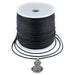 1.5mm Black Waxed Cotton Cord (300ft) - The Bead Chest