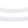 Matte Round White Jade Beads (8mm)