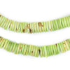 Jade Green Bone Button Beads (8mm)