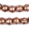 Ethiopian Wired Copper Bicone Beads (15mm)