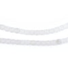 Matte Round White Jade Beads (4mm)