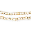 Gold Faceted Diamond Cut Beads (5mm) (Loose Beads)