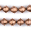 Copper Mali Bicone Beads (15mm)