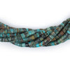 Cylindrical Turquoise Heishi Beads (4mm)