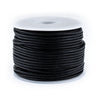 1.5mm Black Round Leather Cord (75ft)
