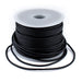 1.5mm Black Round Leather Cord (75ft) - The Bead Chest
