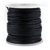 1.0mm Black Round Leather Cord (75ft)