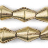 Jumbo Ethiopian Wired Brass Bicone Beads (28x20mm)