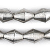 Silver Mali Bicone Beads (22x16mm)
