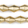 Brass Mali Bicone Beads (22x16mm)
