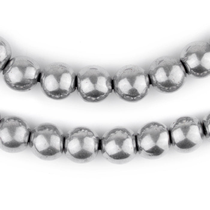 Round Aluminum Beads (10mm) - The Bead Chest