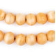 Orange Rustic Bone Beads (14mm) - The Bead Chest
