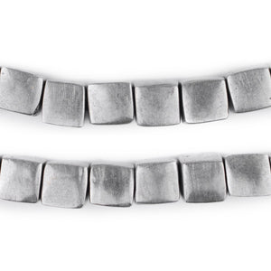 Mursi-Style Aluminum Cube Beads (10mm)