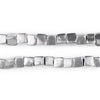 Mursi-Style Aluminum Cube Beads (6mm)