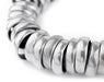 Aluminum Mursi Ring Beads (24mm) - The Bead Chest