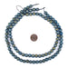 Aqua Round Druzy Agate Beads (8mm) - The Bead Chest