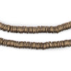 Brass Flat Disk Heishi Beads (6mm)