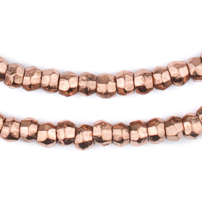 Copper Mursi Ring Beads (8mm) - The Bead Chest