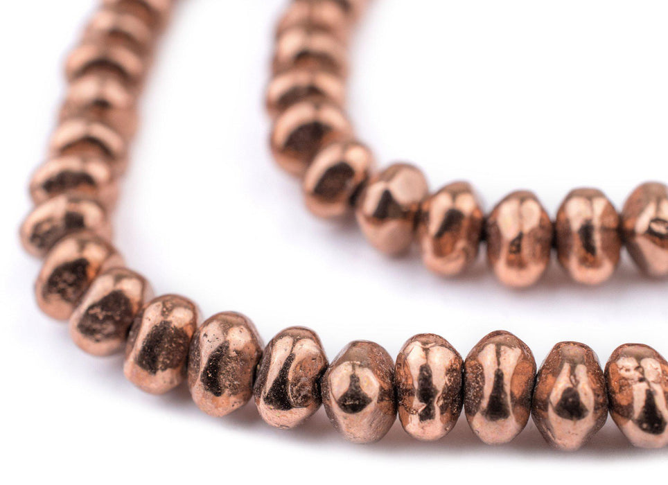 Copper Nugget Beads (5x7mm) - The Bead Chest