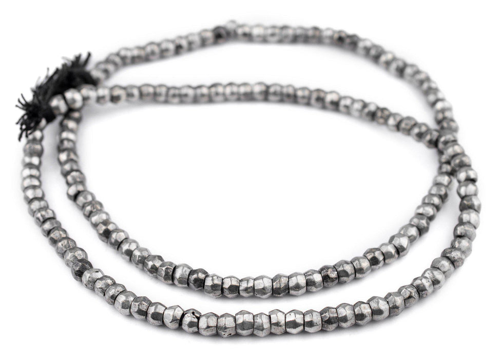 Silver Mursi Ring Beads (8mm) - The Bead Chest