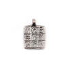 Silver Tuareg Talisman Charm Pendant (16x24mm)