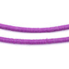Dark Magenta Vinyl Phono Record Beads (4mm)
