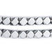 Jumbo Silver Color Diamond Cut Beads (9mm) - The Bead Chest