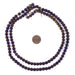Purple Round Druzy Agate Beads (6mm) - The Bead Chest