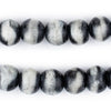 Black Rustic Bone Beads (14mm)
