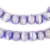 Lavender Rustic Bone Beads (12mm)