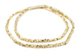 Gold Diamond Cut Beads (4mm) - The Bead Chest