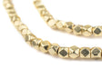 Gold Diamond Cut Beads (4mm) - The Bead Chest