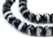 Black Rustic Bone Beads (12mm) - The Bead Chest