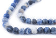 Matte Round Sodalite Beads (6mm) - The Bead Chest
