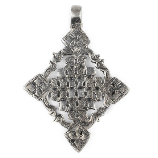 Ziway Silver Coptic Cross Pendant (55x75mm)