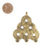 Brass Baule Beehive Connector Pendant (54x47mm) - The Bead Chest