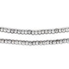 Silver Rondelle Beads (4mm)