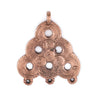 Copper Baule Beehive Connector Pendant (54x47mm)