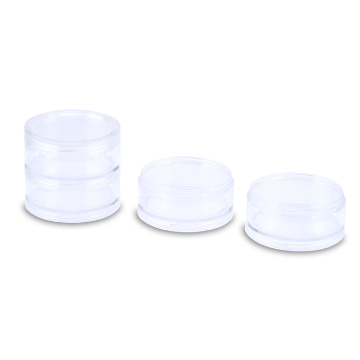 Stackable Bead Containers (4 Containers, 11 cubic inches) — The Bead Chest