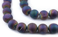 Rainbow Round Druzy Agate Beads (12mm) - The Bead Chest
