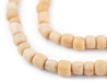 Honey Beige Java Glass Beads - The Bead Chest
